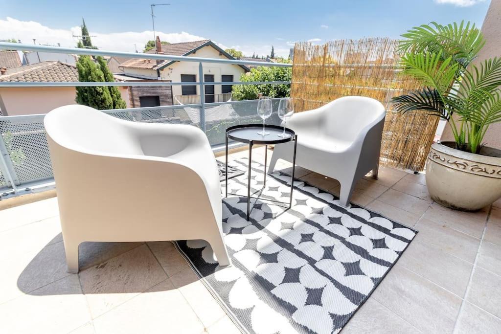 Beautiful Apartment With Terrace + Private Parking Τουλούζη Εξωτερικό φωτογραφία